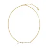 Jacquemus La Chaine  In Gold