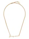 Jacquemus La Chaine Accessories In Gold