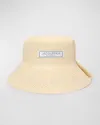 Jacquemus La Chapeau Vela Paper Bucket Hat In Natural