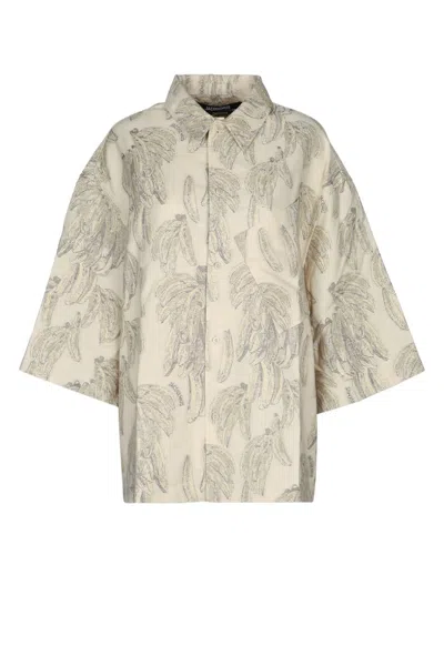 Jacquemus Women La Chemise Aloe In Neutral