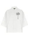 Jacquemus White Shirt With Front And Back Print