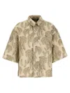 Jacquemus La Chemise Aloe Shirt And Blouse Beige In Beige