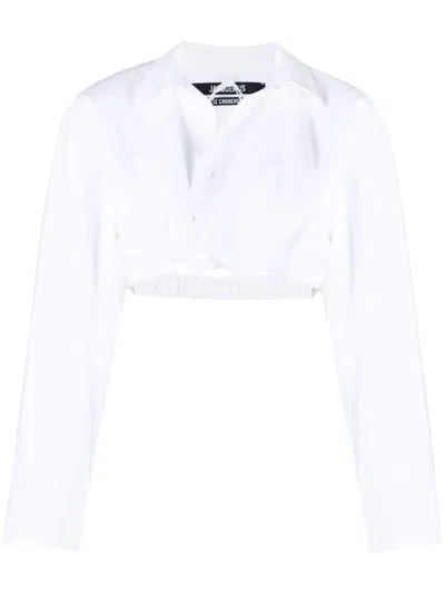 Jacquemus La Chemise Bahia Shirt In White