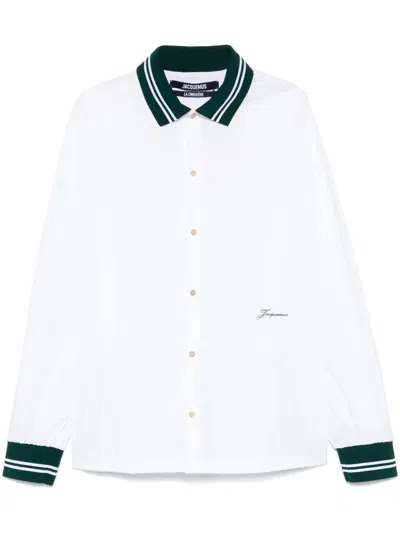 JACQUEMUS JACQUEMUS LA CHEMISE BASEBALL ML CLOTHING