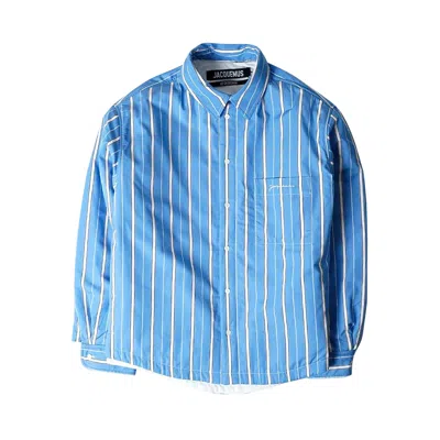 Pre-owned Jacquemus La Chemise Boulanger 'blue' | Men's Size 48