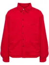 Jacquemus La Chemise Boulanger Shirt Jacket In 470 Red