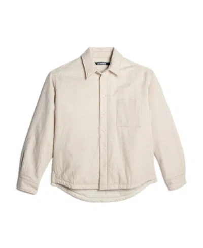 Jacquemus La Chemise Boulanger Padded Shirt In White