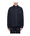 Jacquemus La Chemise Boulanger Padded Overshirt In Black
