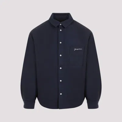 Jacquemus La Chemise Boulanger Shirt Men In Blue