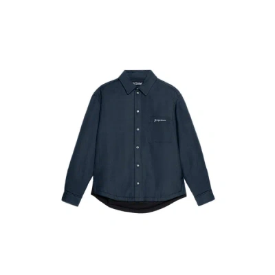 Jacquemus The Baker Shirt In Dark Navy