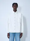 Jacquemus Cotton Boulanger Overshirt In White
