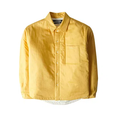 Pre-owned Jacquemus La Chemise Boulanger 'yellow' | Men's Size 50