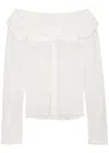 Jacquemus La Chemise Brezza In White