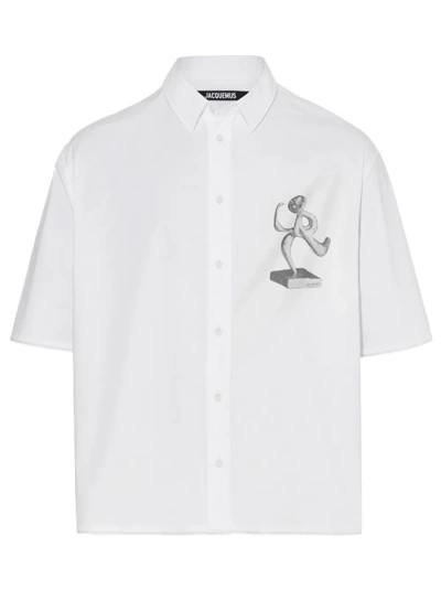 Jacquemus La Chemise Cabri Shirt In White