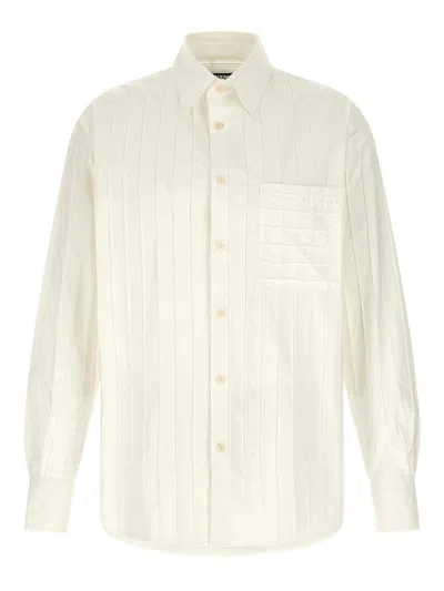 Jacquemus La Chemise Camargue Shirt In White