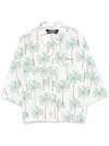 Jacquemus La Chemise Canevas Button-up Shirt In Weiss