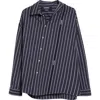 Jacquemus La Chemise Cuadro Asymmetric Button-up Shirt In Blue