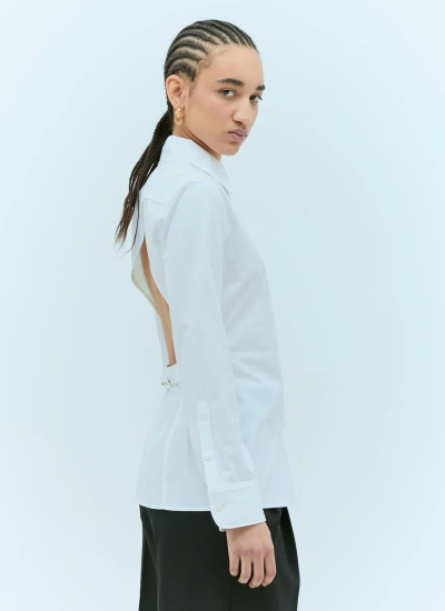 Jacquemus La Chemise De Costume Shirt In White