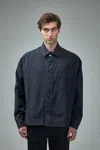 Jacquemus La Chemise De-nimes In Grey