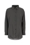 Jacquemus Grey Classic Shirt In Black