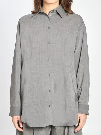 Jacquemus Le Chemise D Hommen Shirt In Gray