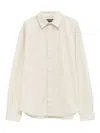 Jacquemus Camicia Henri Con Ricamo Sul Retro In White
