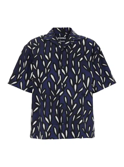 Jacquemus Men La Chemise Jean In Multi