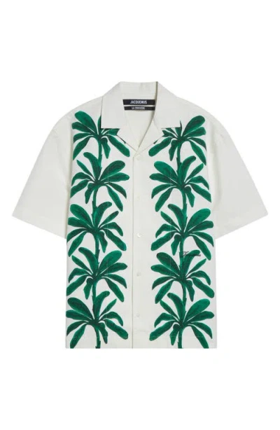 JACQUEMUS JACQUEMUS LA CHEMISE JEAN BUTTON-UP SHIRT
