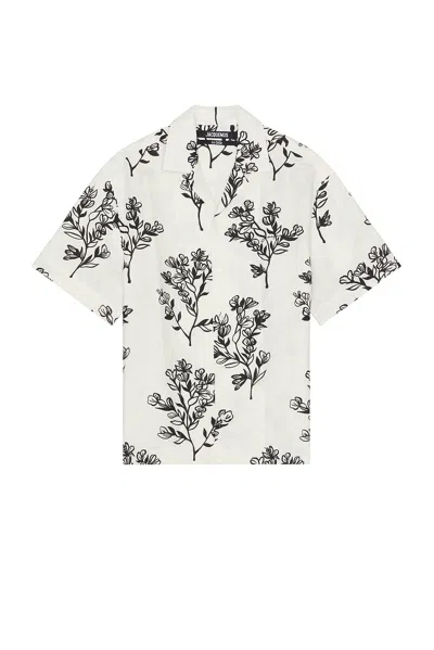 Jacquemus La Chemise Jean Floral-print Shirt In White