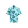 Jacquemus Short-sleeved Shirt With Tropical Palm Tree Print
