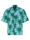 Jacquemus Short-sleeved Shirt With Tropical Palm Tree Print