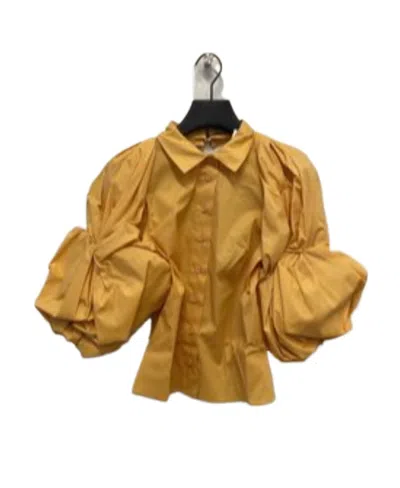 Jacquemus La Chemise Maraca Shirt In Brown