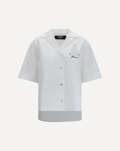 Jacquemus La Chemise Marin Shirt In White