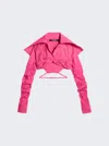Jacquemus La Chemise Meio Shirt In Pink