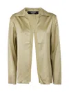 Jacquemus La Chemise Notte Shirt In Green