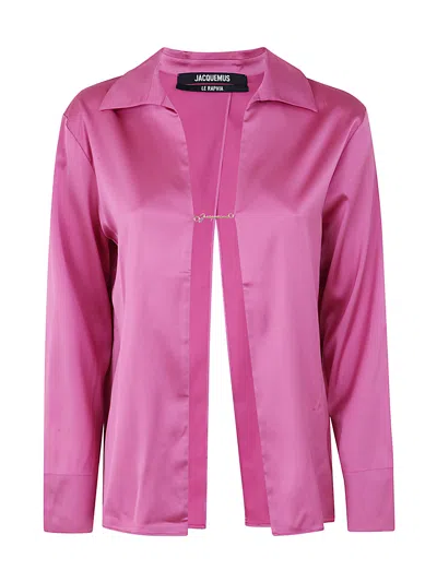 Jacquemus La Chemise Notte In Pink