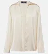 Jacquemus Camicie La Chemise Notte In White