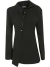 Jacquemus La Chemise Pablo Shirt And Blouse Black