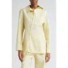 Jacquemus La Chemise Pablo Shirt In Pale Yellow