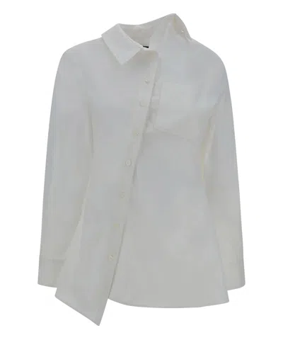 Jacquemus La Chemise Pablo Blouse In White