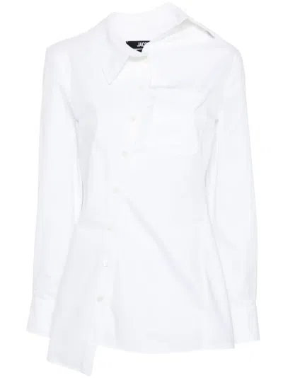 Jacquemus La Chemise Pablo Shirt In White