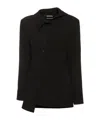 Jacquemus La Chemise Pablo Shirt And Blouse Black