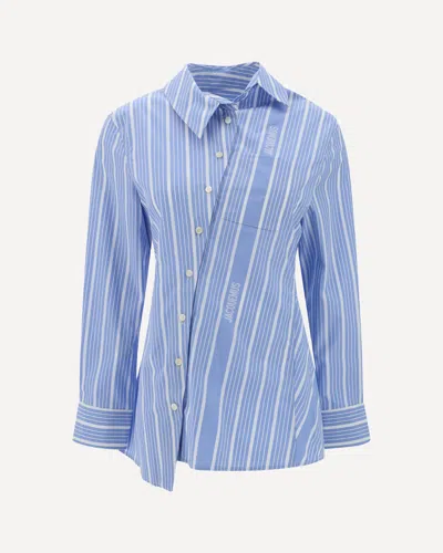 Jacquemus La Chemise Pablo Shirt In Blue