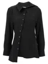 Jacquemus Black Les Sculptures 'la Chemise Pablo' Shirt In Black