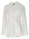 Jacquemus Pablo Asymmetric Button-up Shirt In White