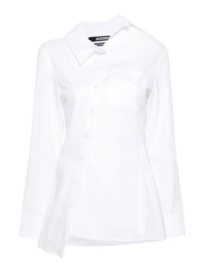 Jacquemus La Chemise Pablo Shirt In White