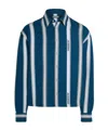 Jacquemus La Chemise Papier Striped Boxy Shirt In Blue