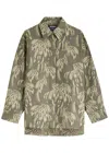 Jacquemus La Chemise Pasadena Jacquard Cotton Shirt In Multi Print