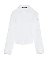 Jacquemus La Chemise Ruban Cotton Shirt In White