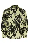 Jacquemus 'the Simon Canvas Shirt' In Animal Print